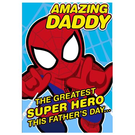 Amazing Daddy Spiderman Father's Day Card £1.85